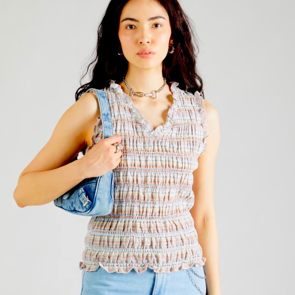 Topshop | shirred multi wear top | Women’s | Size 4 | NWOT - Picture 1 of 7